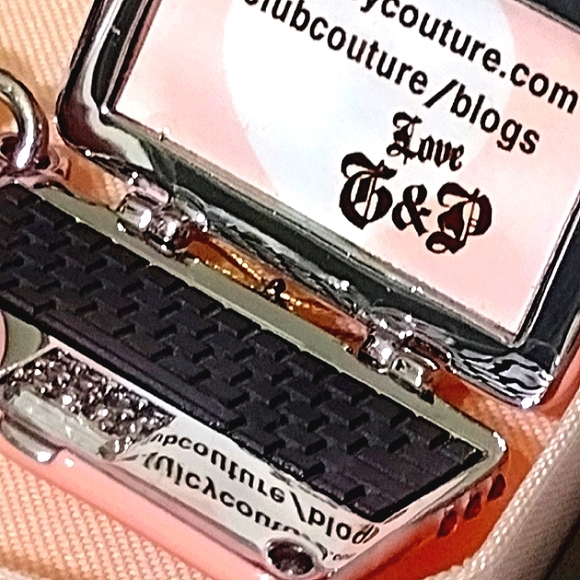 Juicy Couture Jewelry - Juicy Couture OC 💻 Red Boot Up Crystals Charm Never Removed From 🎁 NWT